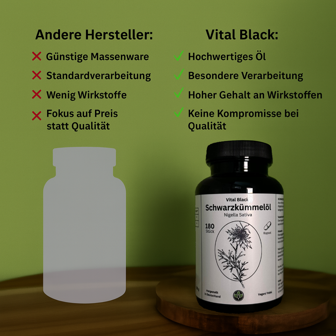 Vital Black | Schwarzkümmelöl